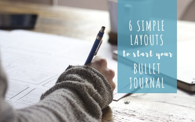 Six Simple Layouts to Start a Bullet Journal
