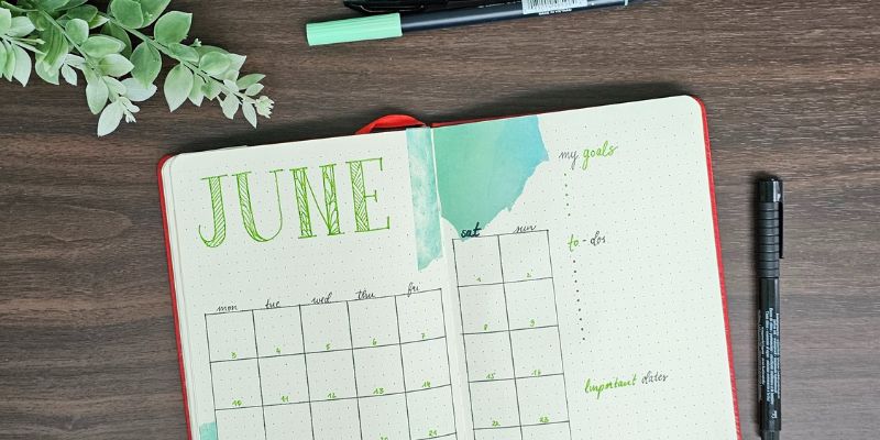 Six simple bullet journal layouts anyone can create