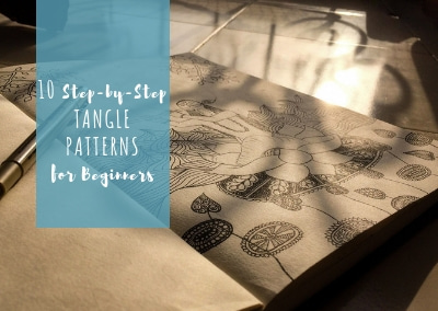 10 Step by Step Tangle Patterns for Beginners