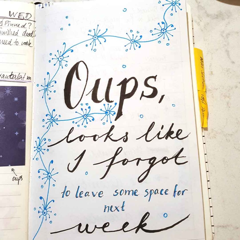 10 Winter Themes to include in your Bullet Journal | West Coast Dreaming