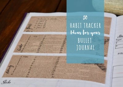 80 Habit Tracker Ideas for your Bullet Journal