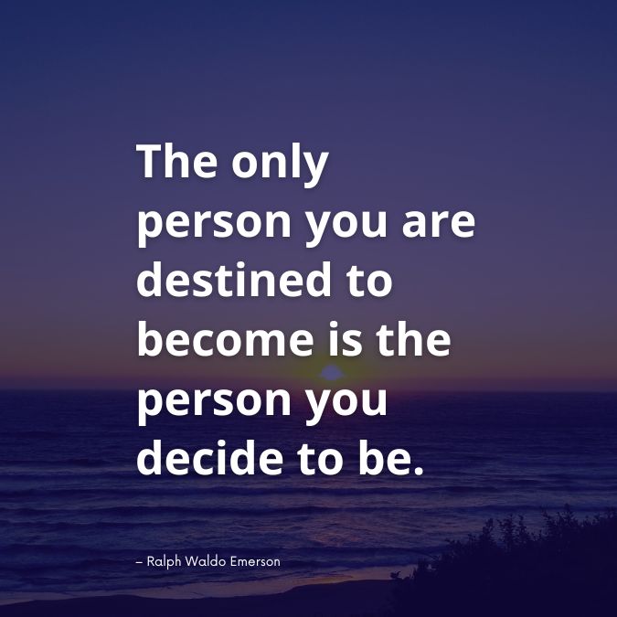The person you are destined to be | The priority paradox by West Coast Dreaming