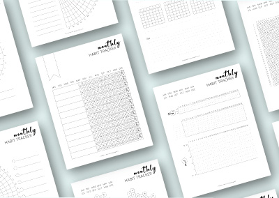 Achieve More, Stress Less: The Art of Harnessing Habit Tracker Printables for a Balanced Life