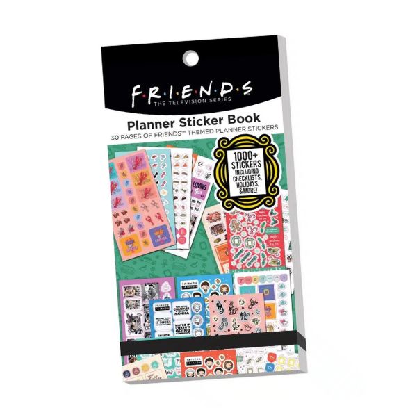 Friends themed journaling stickers by Conquestjournal.com