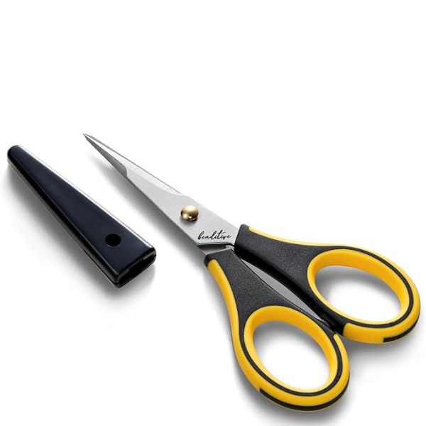 portable scissors with blade cover