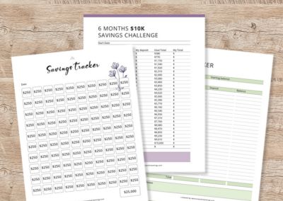 Free Printable Savings Tracker: Achieve Financial Goals with Style and Efficiency