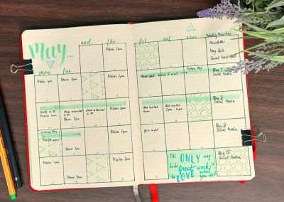 15 Creative Bullet Journal Monthly Spreads for Busy Professionals: Craft Your Perfect Month
