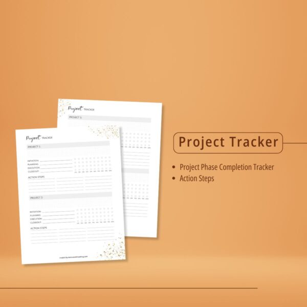 Project Tracker | Radiant Focus Productivity Planner