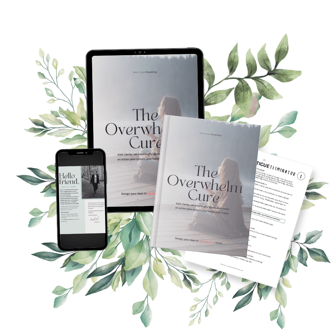 The Overwhelm Cure email sneak peak 01 small