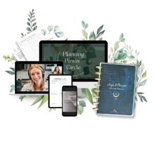 Planning Power Circle & Align & Thrive Planner Bundle