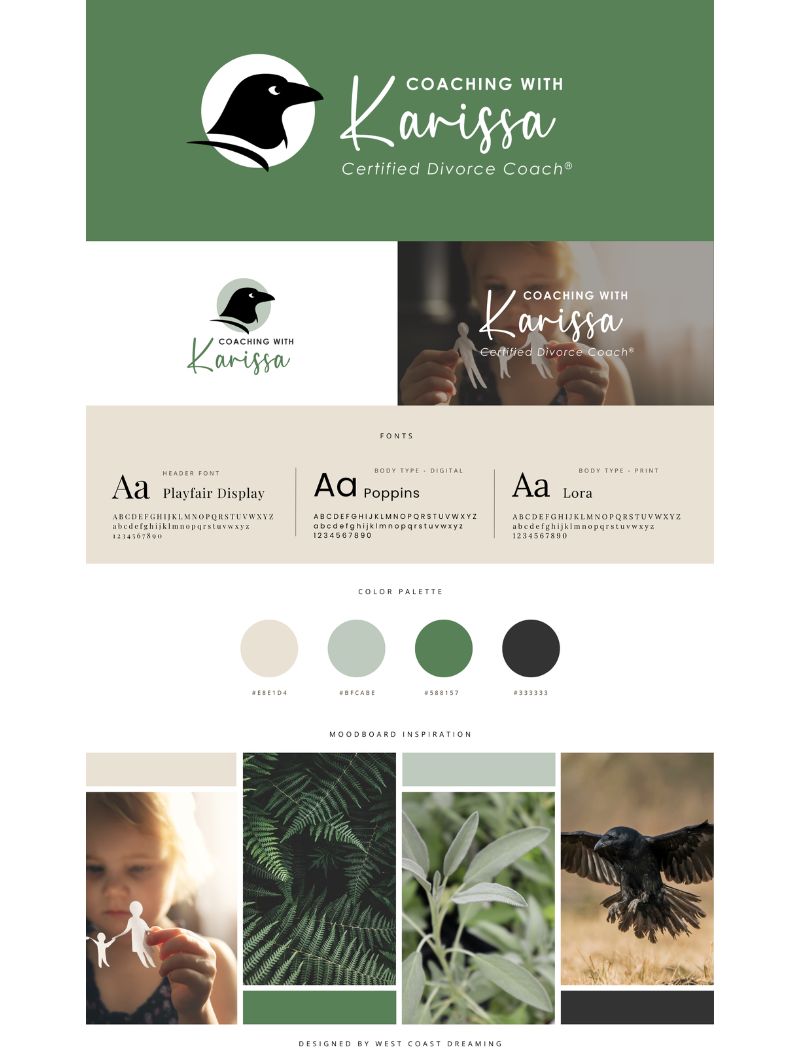 Coaching with Karissa Brand Board