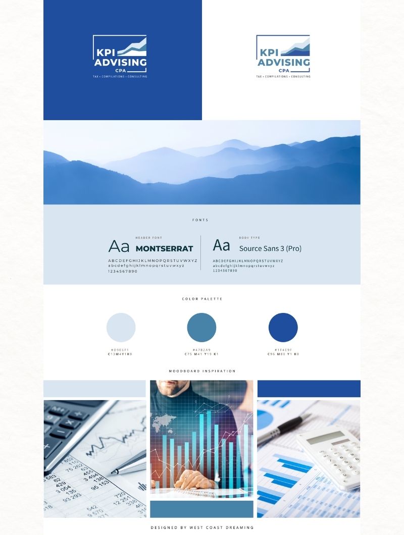 KPI Advising Brand Board